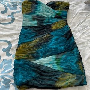 BCBG Strapless Mini Dress